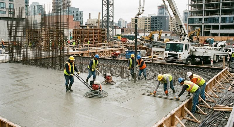 Commercial Slab Construction in Moorhead, MN