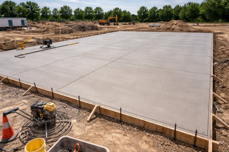 Commercial Slab Installation in West Fargo, ND
