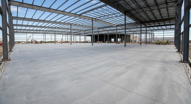 Commercial Slab Installation in West Fargo, ND