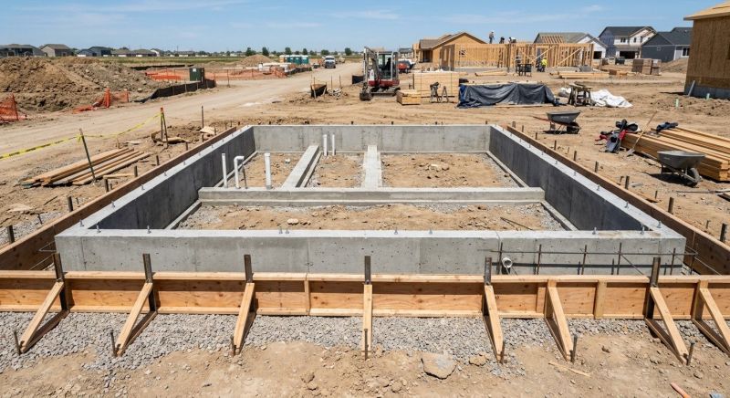 Concrete Foundation Installation in Moorhead, MN