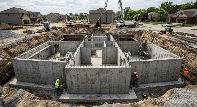 Foundation Construction in Moorhead, MN