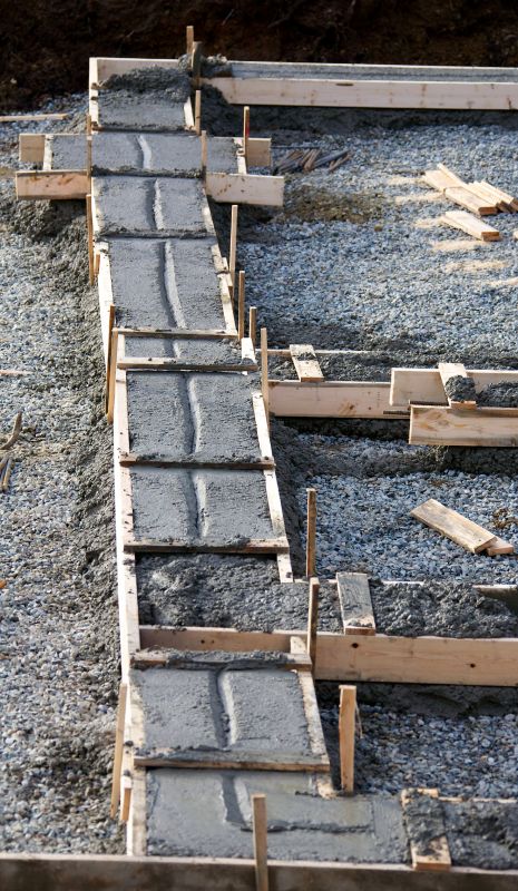 House Footing Construction in West Fargo, ND