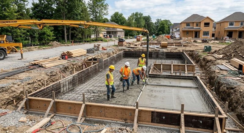 House Foundation Installation in West Fargo, ND